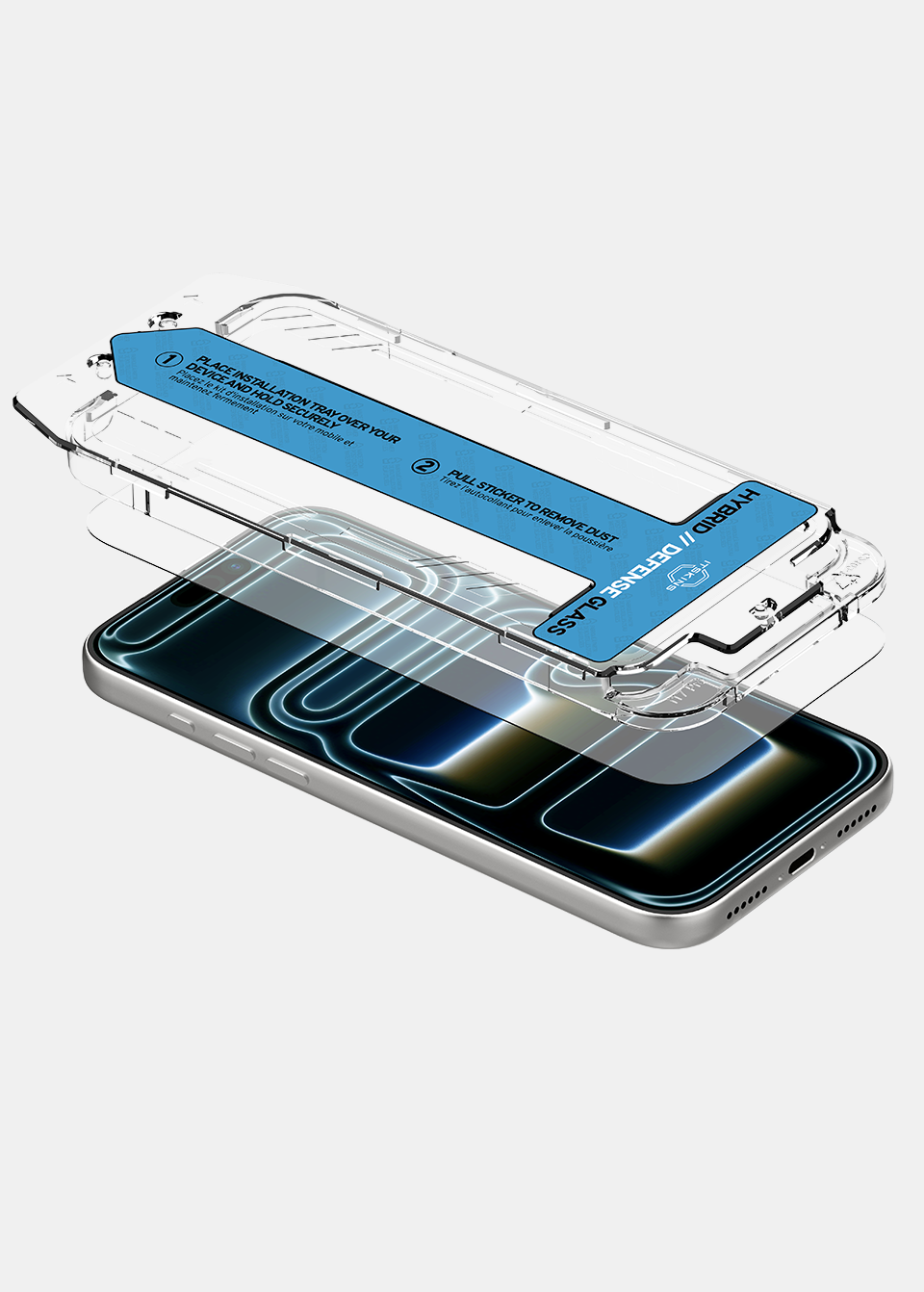 HYBRID // DEFENSE GLASS with Dust Remover Adaptor