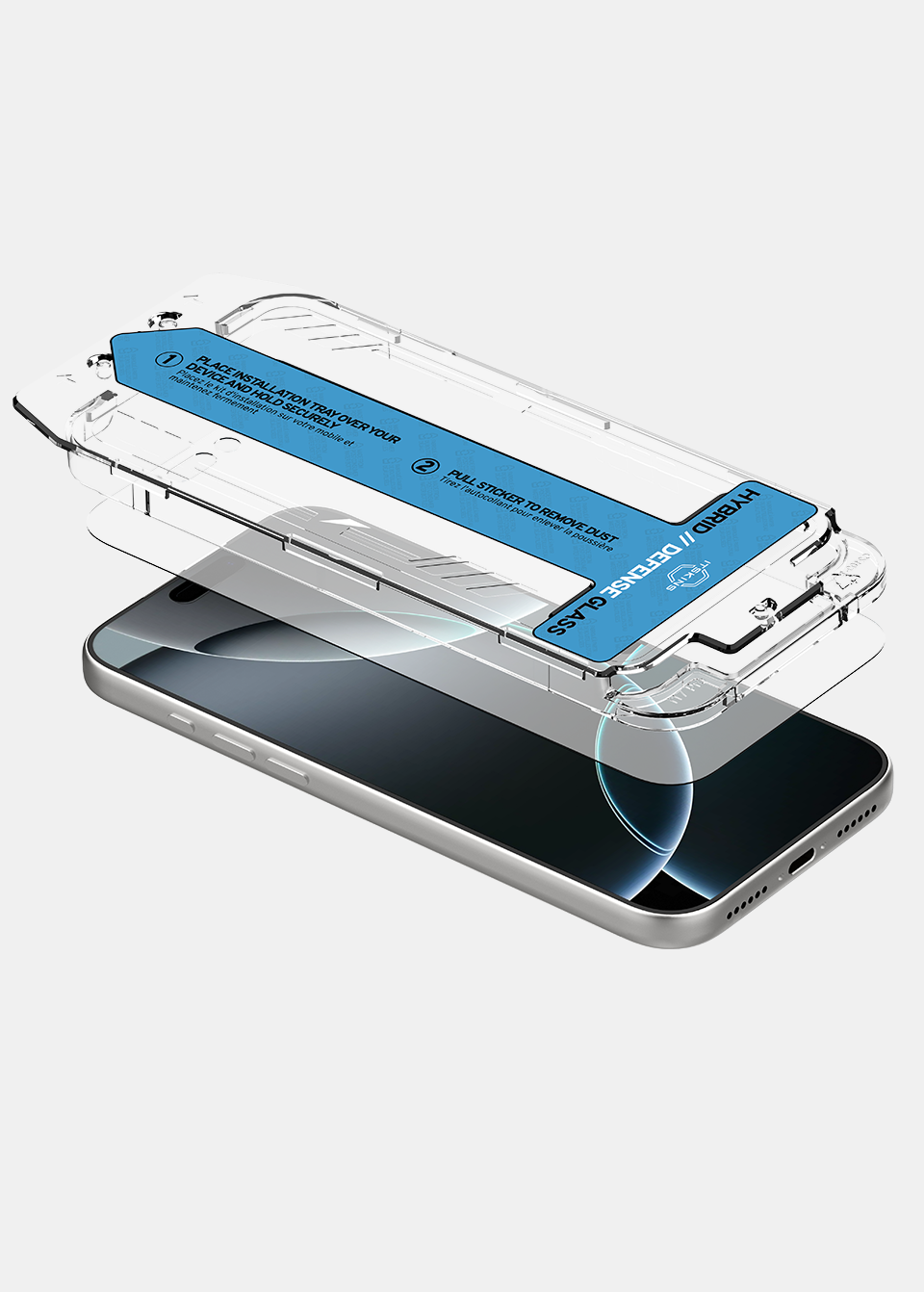 HYBRID // DEFENSE GLASS with Dust Remover Adaptor